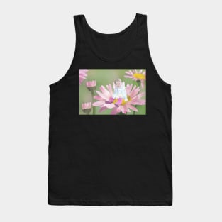 im rosa Gänseblümchen Tank Top